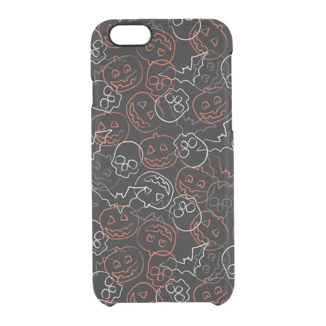 Halloween Pattern Uncommon iPhone Case (Back)