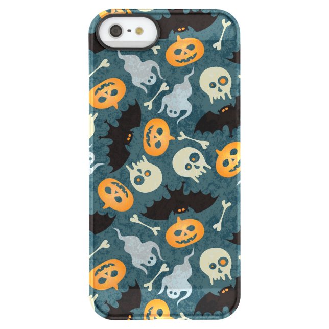 Halloween pattern uncommon iPhone case (Back)