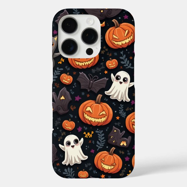 Halloween patterned iPhone case (Back)