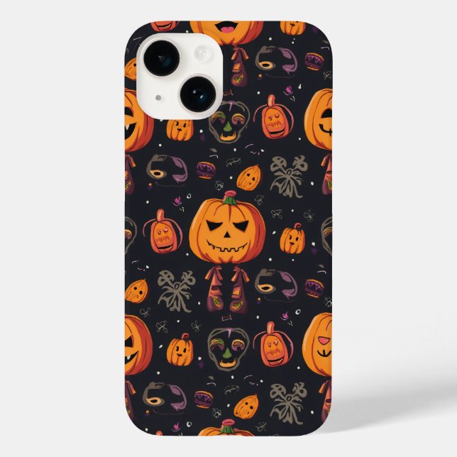Halloween patterned iPhone case (Back)