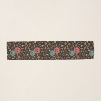 Halloween-patterned scarf