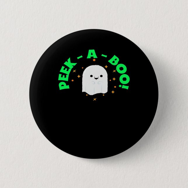 Halloween - Peekabo Button (Front)