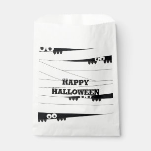 Halloween Peeking Mummy Favor Bag