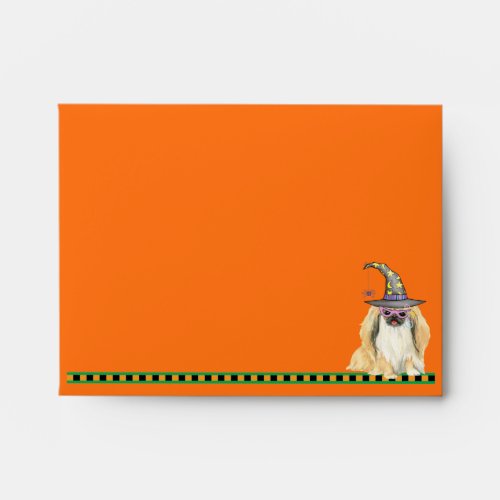 Halloween Pekingese Envelope