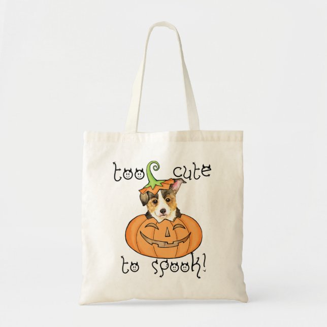 Halloween Pembroke Welsh Corgi Tote Bag (Front)