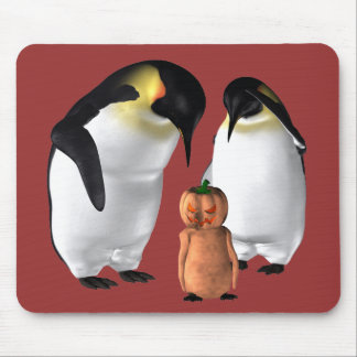 Halloween Penguin Mouse Pad