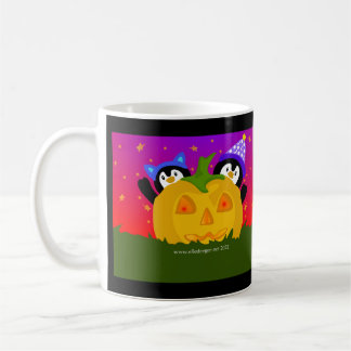 Halloween Penguins Coffee Mug