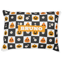 Halloween Pet Bed – Spooky Dog & Cat Cushion