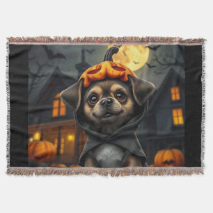 Halloween Pet Blanket 🎃 Cozy Fleece Throw
