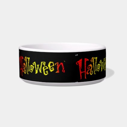 Halloween Pet Bowl