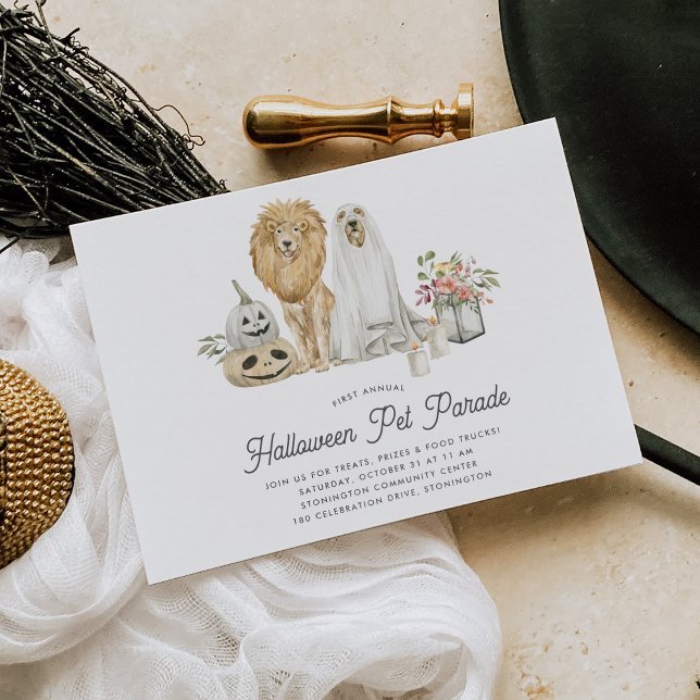 Halloween Pet Parade Invitation (Creator Uploaded)