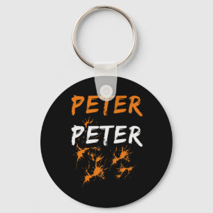 Halloween Peter Pumpkin Eater Costume Couples  Keychain