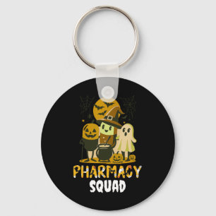 Halloween Pharmacy Squad Pills Costume Pharmacist Keychain