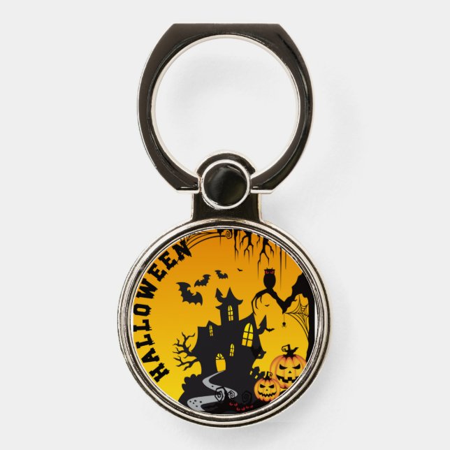 Halloween  phone ring stand (Front)