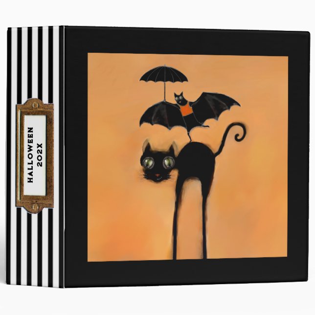 Halloween Photo Album Binder (Front/Spine)