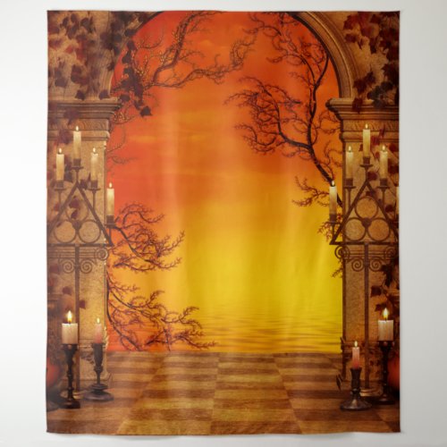 Halloween Photo Background Tapestry