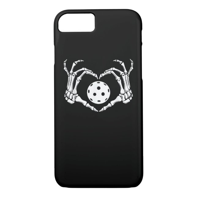 Halloween Pickle Skeleton Heart Hands Case-Mate iPhone Case (Back)