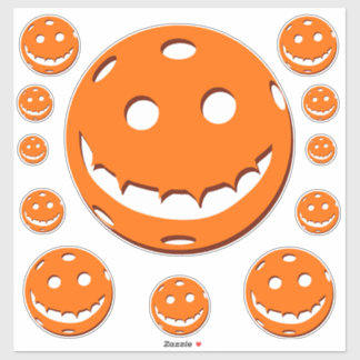 Halloween Pickleball Sticker