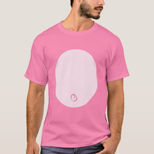 Halloween Pig Chest Costume Kids Easy Costume Tee (Front)