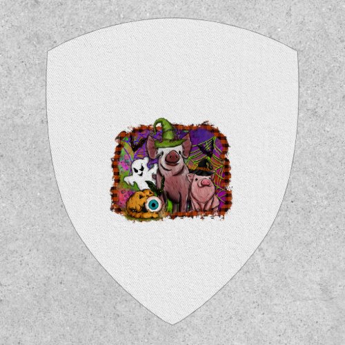 Halloween Pigs Patch