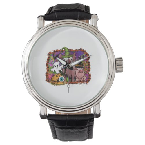 Halloween Pigs Watch