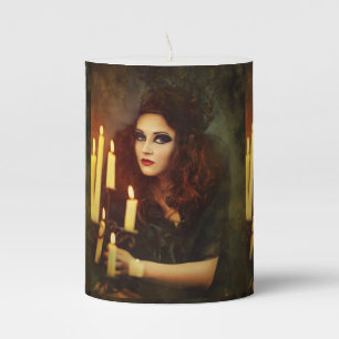 Halloween  Pilar Candle