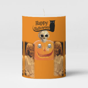 Halloween  Pilar Candle