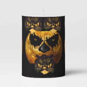 Halloween  Pilar Candle