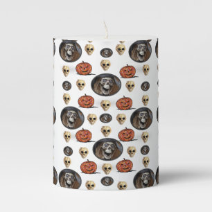 Halloween  Pilar Candle
