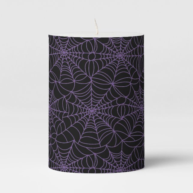 Halloween Pillar Candle (Front)