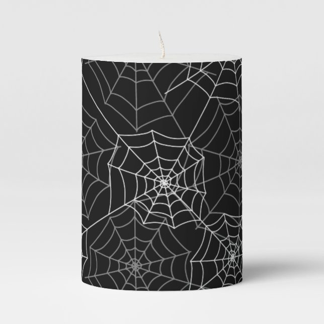 Halloween Pillar Candle (Front)