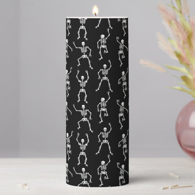 Halloween Pillar Candle (In Situ)