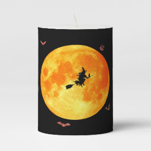 Halloween Pillar Candle