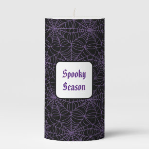 Halloween Pillar Candle