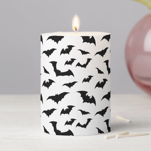 Halloween Pillar Candle (In Situ)