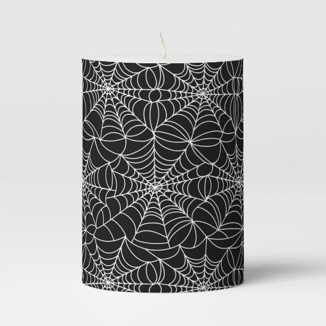 Halloween Pillar Candle (Front)