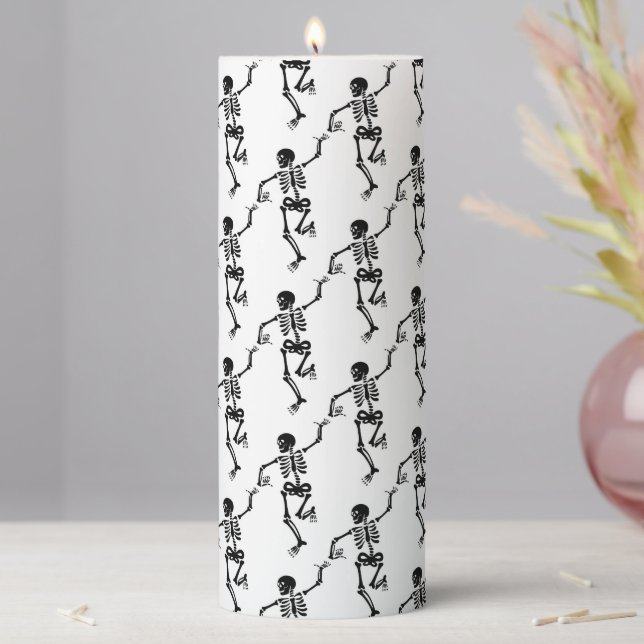 Halloween Pillar Candle (In Situ)