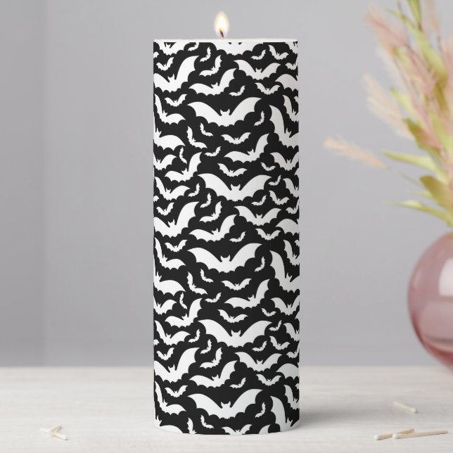 Halloween Pillar Candle (In Situ)