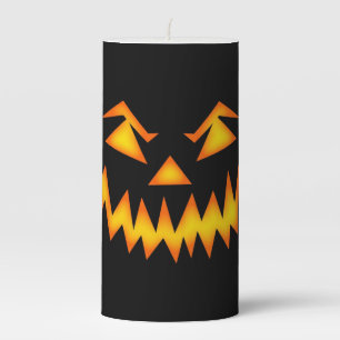 Halloween Pillar Candle