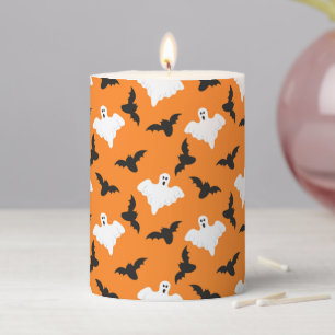 Halloween Pillar Candle