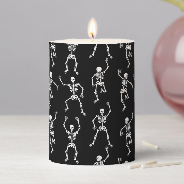 Halloween Pillar Candle (In Situ)