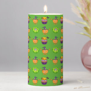 Halloween Pillar Candle