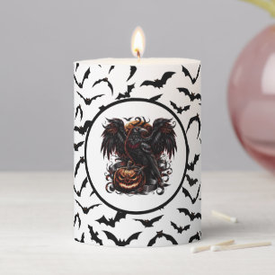Halloween Pillar Candle