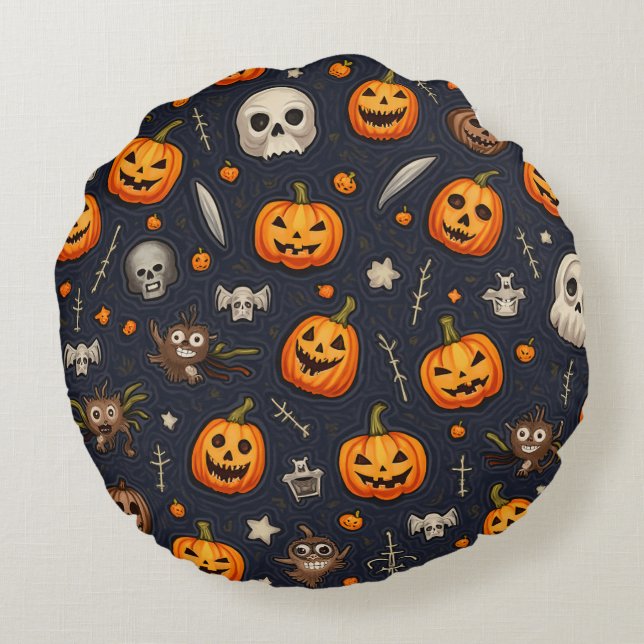 Halloween Pillow Cushion (Back)