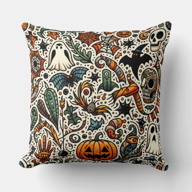 halloween pillow cushion (Front)