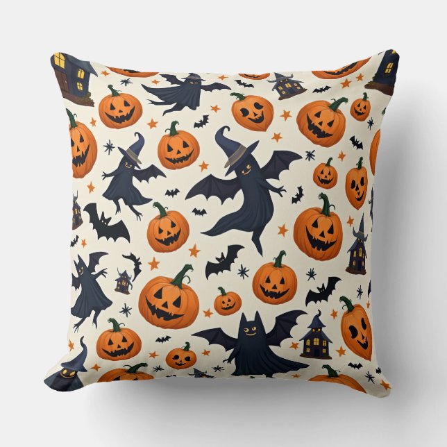 Halloween pillow cushion (Front)
