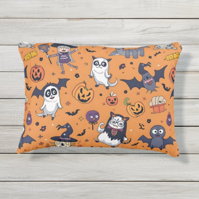 halloween pillows (Back)