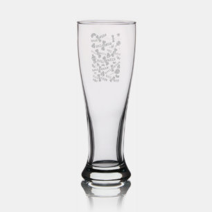 Halloween Pilsner Glass