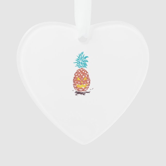 Halloween Pineapple Ornament (Front)