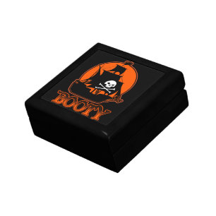 Halloween Pirate Booty Jewelry Box